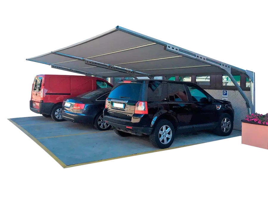 Tettoia auto con fotovoltaico: doppia funzione, doppi vantaggi