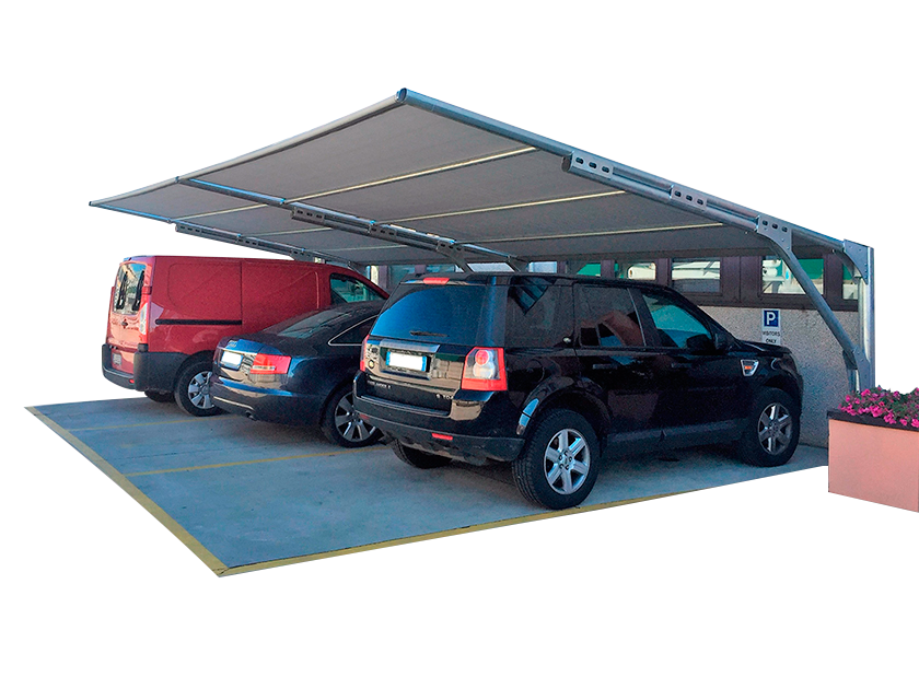 Tettoia auto con fotovoltaico: doppia funzione, doppi vantaggi