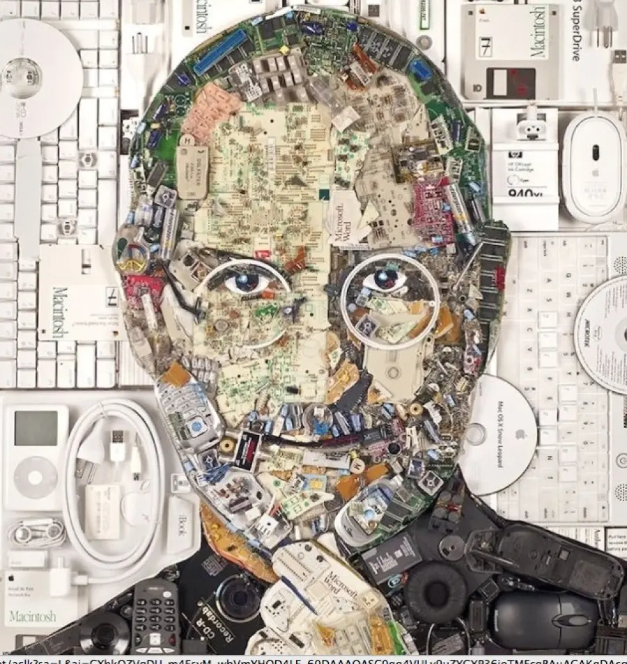 Ti racconto Steve Jobs in 9kg di rifiuti elettrici