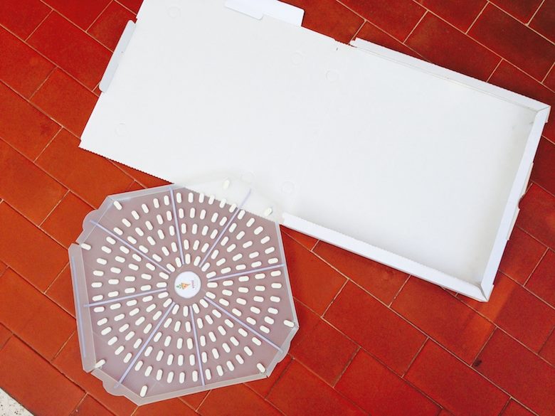 VINNI, Il cartone della pizza riciclabile