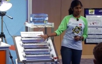 Brillante adolescente indiana inventa un sistema di purificazione dell’acqua ad energia solare