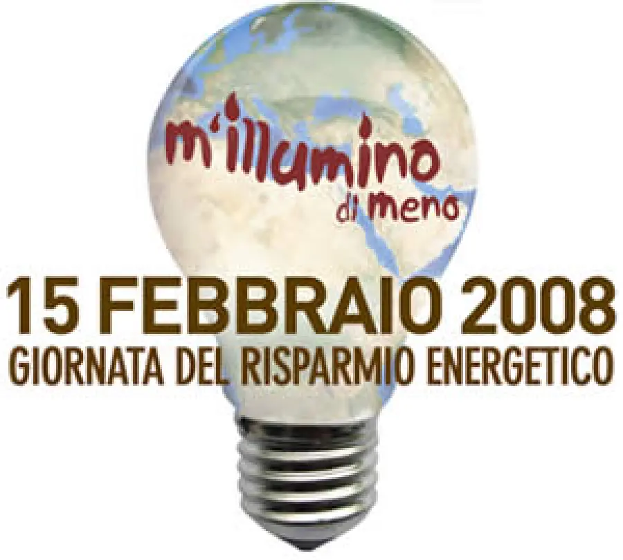 M'illumino di meno 2013: il 15 febbraio la festa del risparmio energetico
