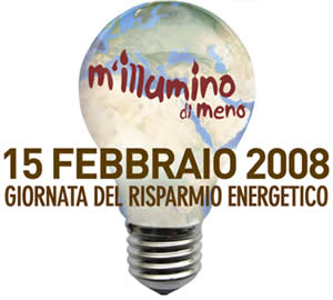 M'illumino di meno 2013: il 15 febbraio la festa del risparmio energetico