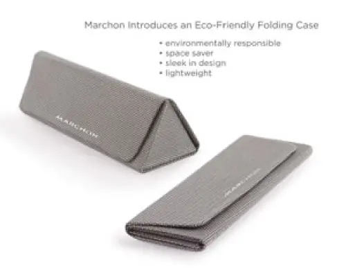 Marchon: custodia ripiegabile ed eco compatibile