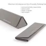 Marchon: custodia ripiegabile ed eco compatibile