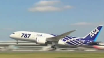Il primo viaggio dell'eco-boing 787 Dreamliner
