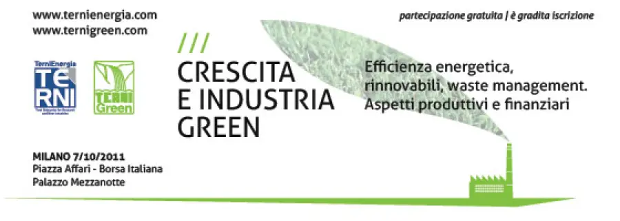 Crescita e industria green: efficienza energetica, rinnovabili, waste management. Aspetti produttivi e finanziari