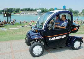 Ecco l' auto elettrica per i Carabinieri