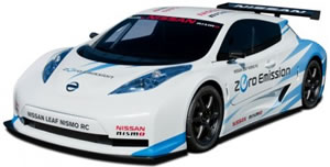 Auto elettriche: Nissan Leaf Nismo RC, prototipo da corsa.