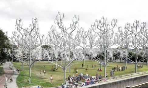 Power Flowers: energia eolica e scultura