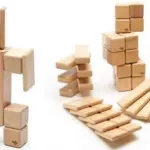 Giocattoli eco-sostenibili in legno ecologico