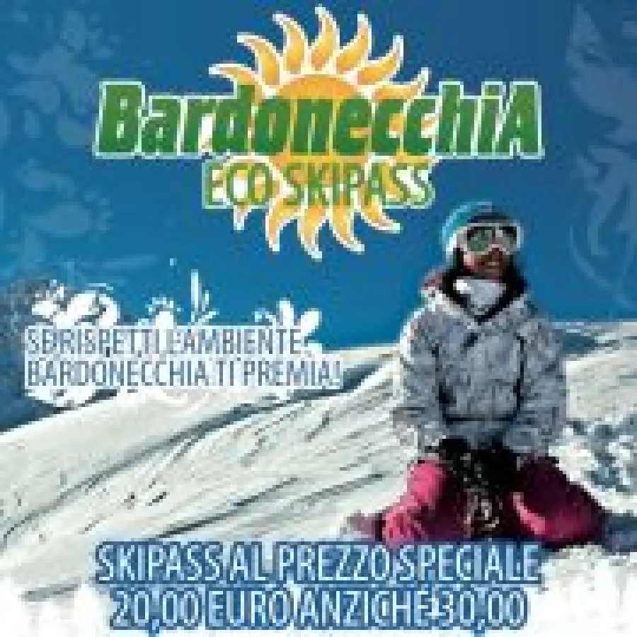 Eco Skipass: sconti per chi scia a Bardonecchia 'senza inquinare' (8-31 marzo)