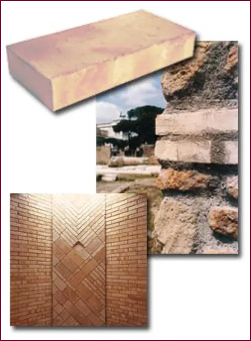 MATTONE ROMANO®: mattone ecologico per pavimentazioni e rivestimenti esterni