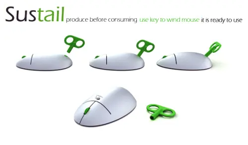 Tecnologia ed Ecologia - Il mouse Sustail
