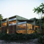 Una casa a contatto con la natura